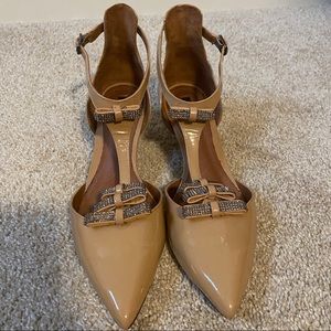 Like new Schutz kitten heel shoes